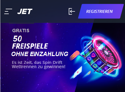 Jet free spins no deposit