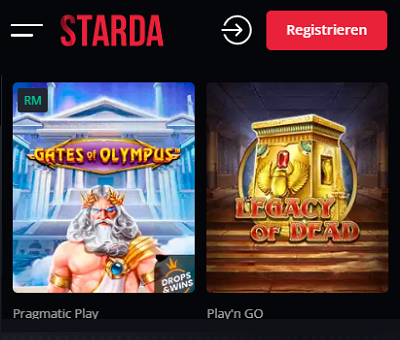 Starda slot machines