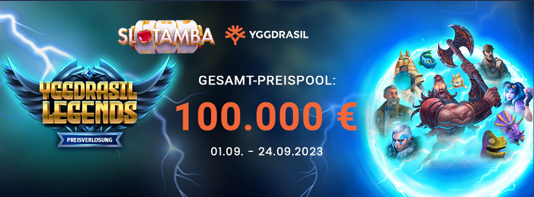 Yggdrasil 100.000 Euro Turnier