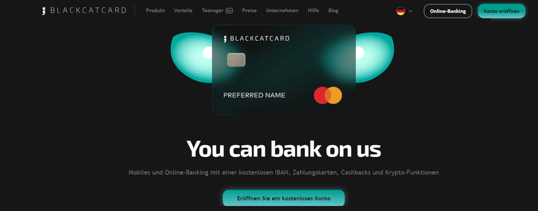 Blackcatcard Krypto