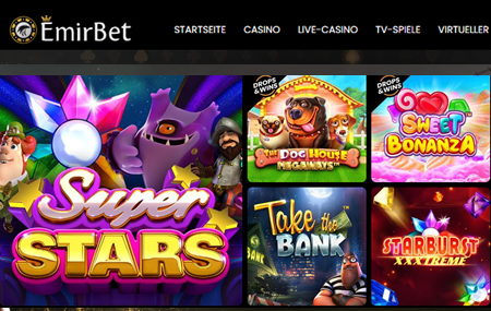 Emirbet slot machines