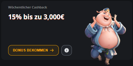 Wöchentlicher Cashback 