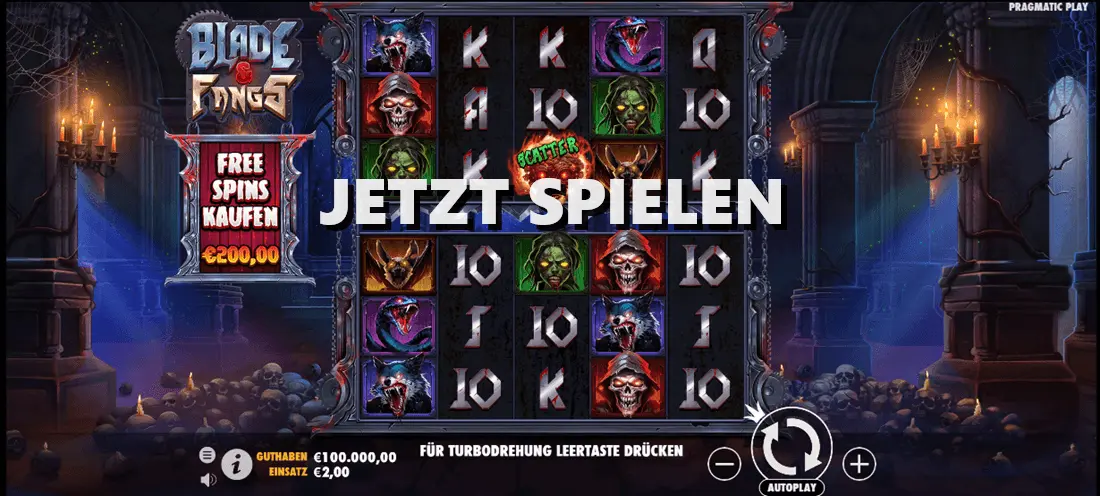 Blade and fangs jetzt kostenlos spielen