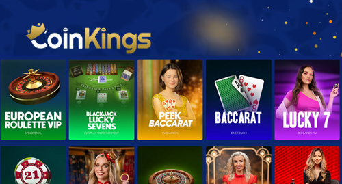 CoinKIngs Live Casino