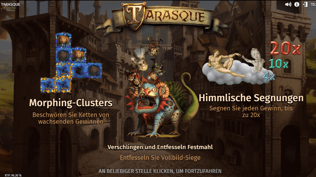 Tarasque Relax Gaming slot machine