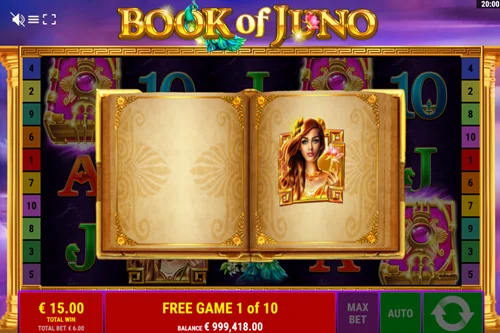 Book of Juno Freispiele