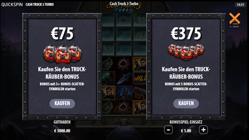 Cash Truck 3 Turbo Freispiele