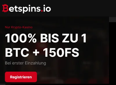 Betspins Willkommensbonus