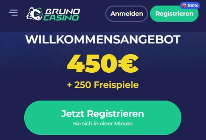 Bruno Casino Willkommen Bonus