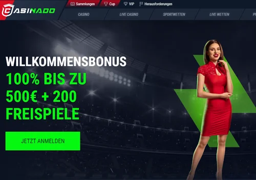 Casinado Casino im Zeichen des Sports