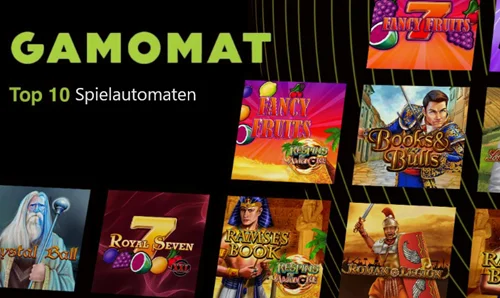 Gamomat Top Spielautomaten