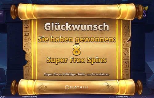 Golden Scrolls Freispiele