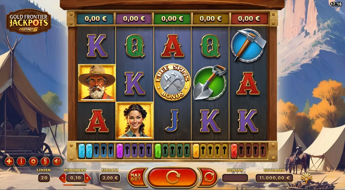 Gold Frontier Jackpots (FastPot5)