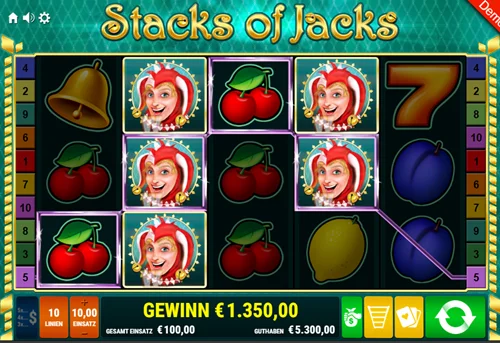 Stacks of Jacks Feature