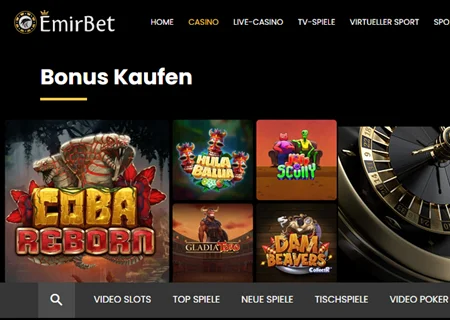 Bonus Buy Spiele im Emirbet Casino