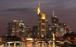 Frankfort skyline