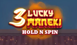 3 Lucky Maneki Hold N Spin Spiel