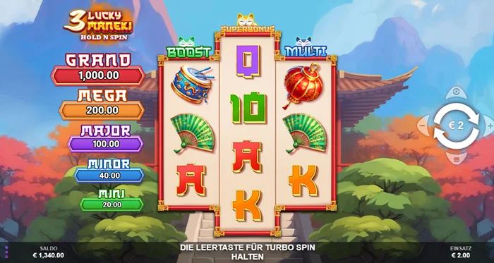 3 Lucky Maneki Hold N Spin
