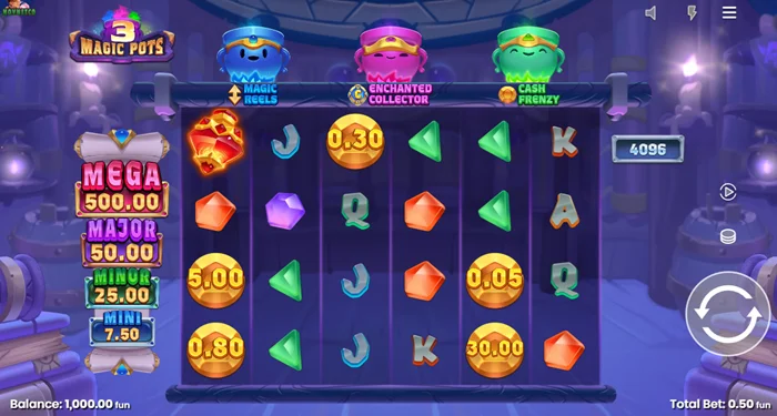 3 Magic Pots