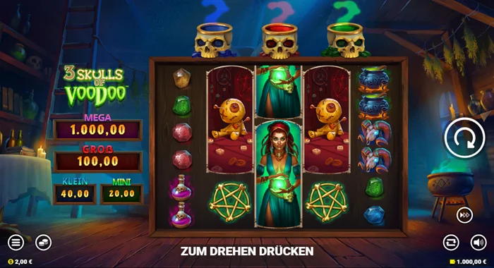3 Skulls of Voodoo