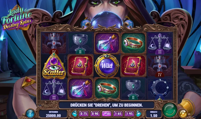Lady of Fortune Destiny Spins