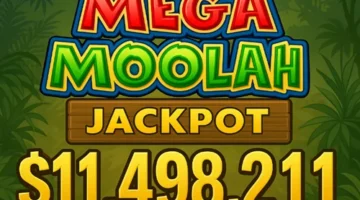 Brite knackt 11,5 Millionen Pfund Jackpot bei Mega Moolah