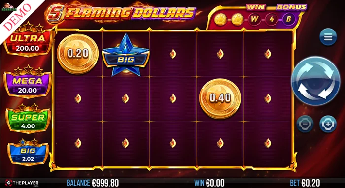 5 Flaming Dollars