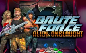 Brute Force Alien Onslaught Spiel