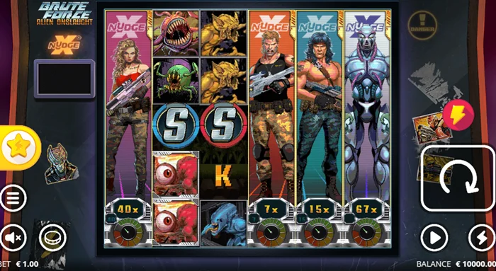 Brute Force Alien Onslaught