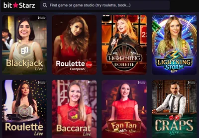 Live Casino Bitstarz