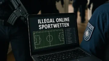 Großrazzia gegen illegales Online-Sportwetten Netzwerk