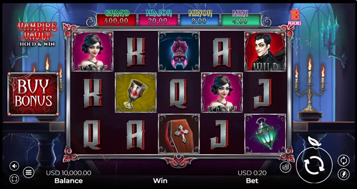 Vampire Vault Hold & Win