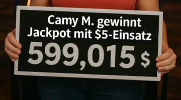 Vegas-Neulingin knackt Jackpot mit 5-Dollar-Einsatz