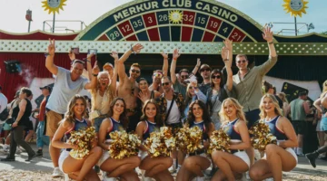 Merkur Group Casino-Flair auf das Parookaville Festival 2025