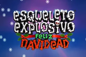 Esqueleto Explosivo Feliz Navidead Spiel
