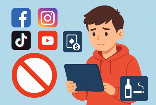 Online Sperre Minderjährige