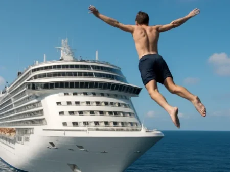 Mann springt wegen Spielschulden von Kreuzfahrtschiff